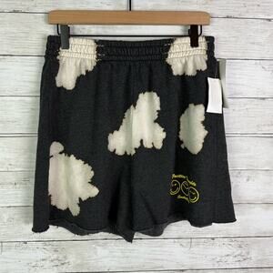 Urban Outfitters Smiley World Bleached Sweat Shorts Size Large